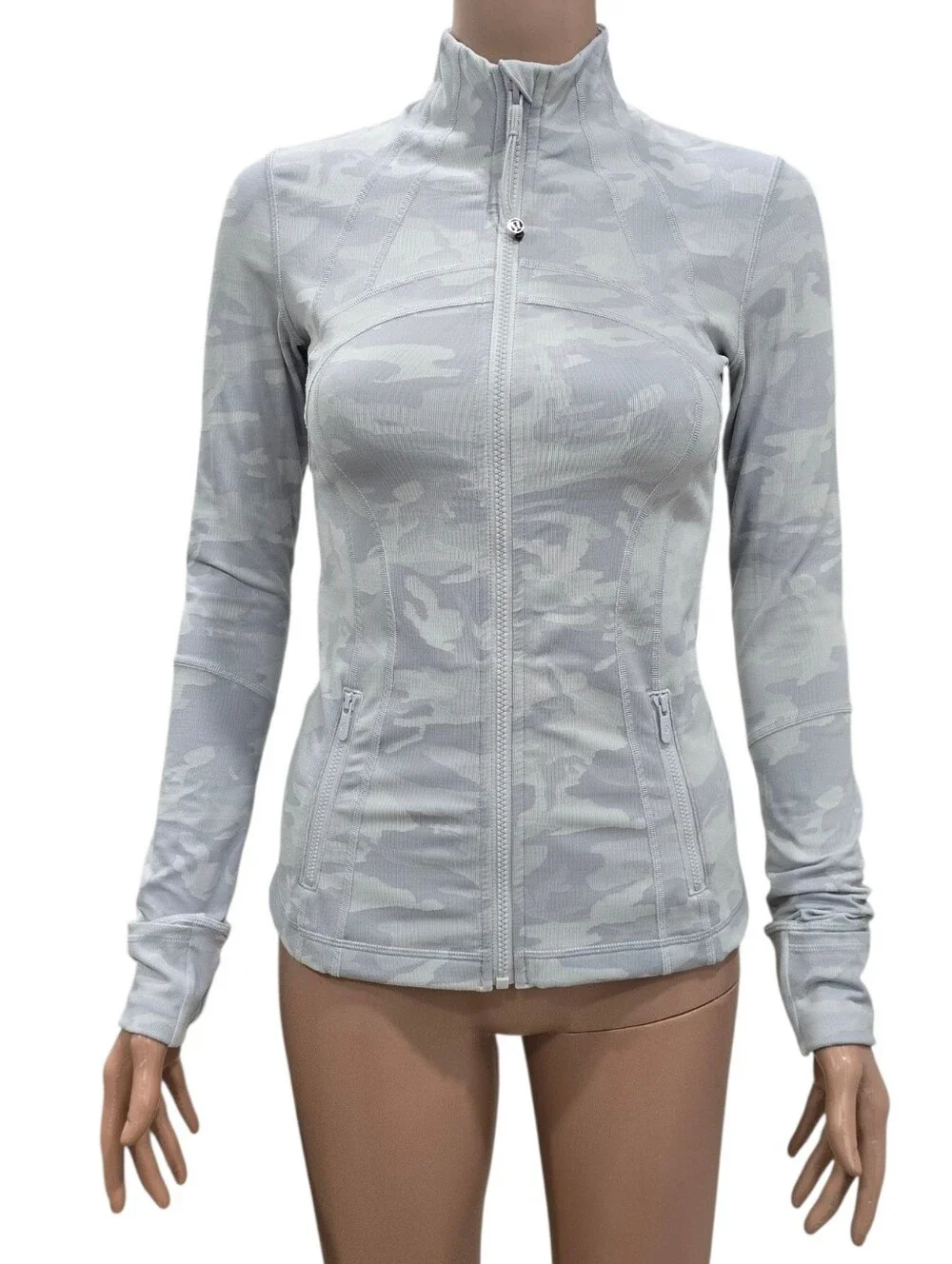 Lululemon Define Jacket Lux Jacquard In Cognito Camo Alpine White Multi